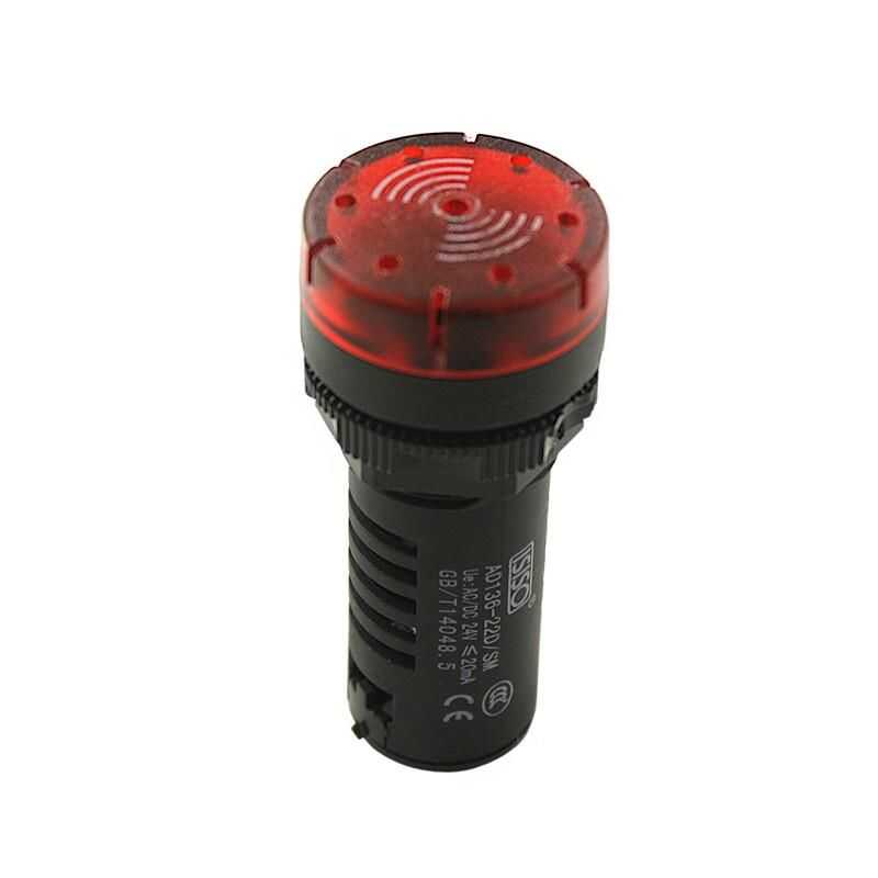  Ad136-22d/sm-220v 220v Işıklı Buzzer