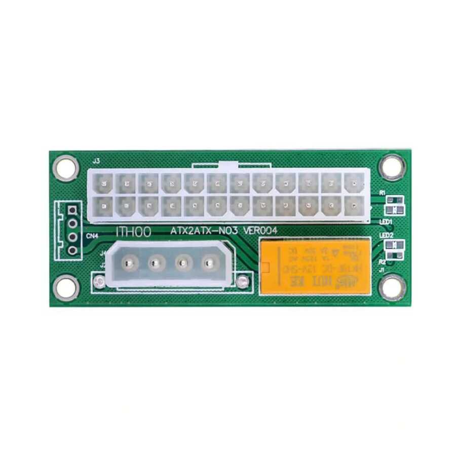  Atx - Sata Molex 24 Pin Güç Kaynağı Bağlantı Adaptörü
