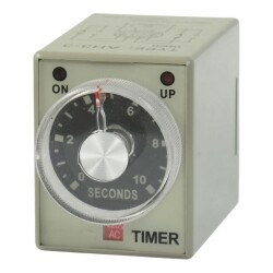 AH3-3 AC 220V Gecikmeli DPDT Dijital Zaman Rölesi - 12H 
