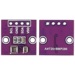 AHT20+BMP280 Yüksek Hassasiyetli Sıcaklık Nem Basınç Modülü - 2