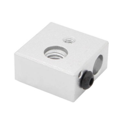 Aluminum Heater Block - 20x20x10 mm 
