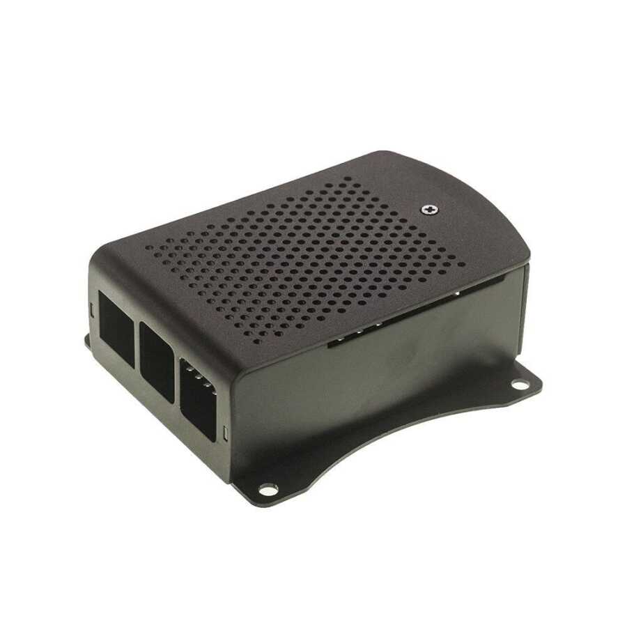  Alüminyum Raspberry Pi B+/2/3 Uyumlu Kutu - Siyah