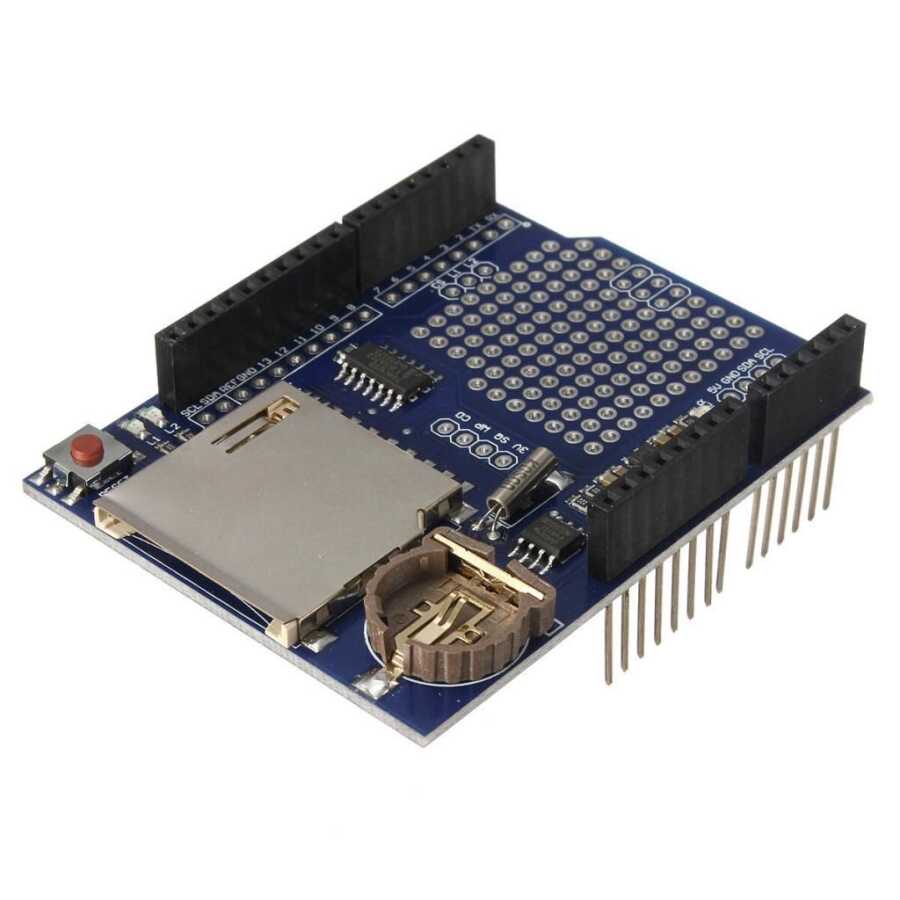  Arduino Data Logger Shield (rtc + Sd Kart)