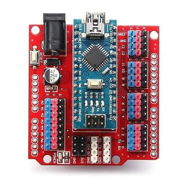 Arduino Nano Sensör Shield Arduino Shield Motorobit - Motorobit.com