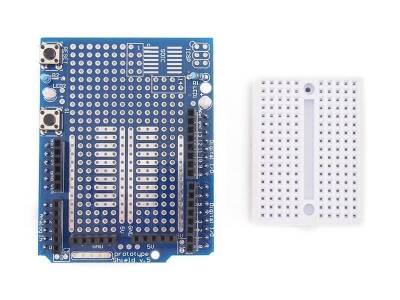 Arduino UNO R3 Proto Shield Kit with Mini Breadboard Motorobit ...