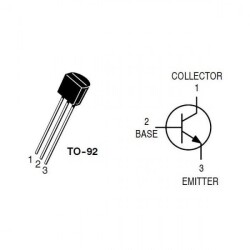 BC238 - TO92 NPN Transistör BC Transistör Motorobit - Motorobit.com