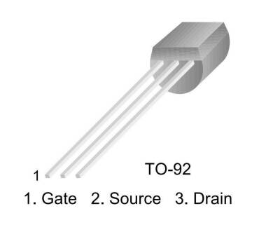 BF245A - TO92 N-FET Transistor - 2