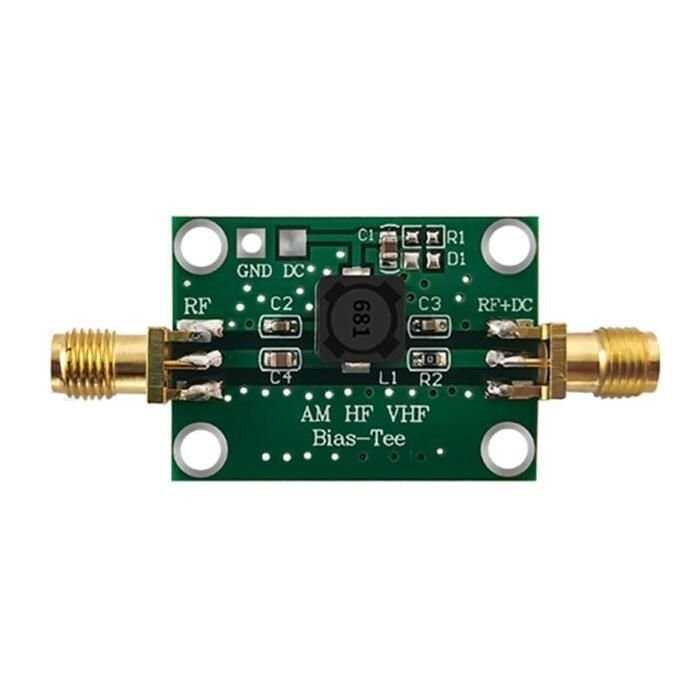 Bias Tee 25K100MHz RF Biaser DC Engelleyici VHF HF AM HAM RF