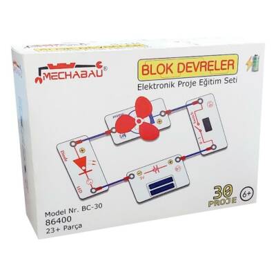 Blok Devreler Elektronik Eğitim Seti - 30 Proje - 1