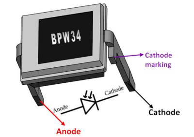 BPW34 Fotodiyot Optik Sensör - 2