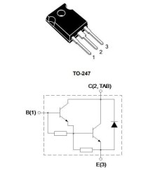 BUX127 - TO247 NPN Transistor - 2