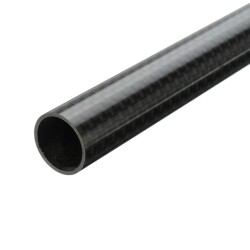 Carbon Fiber Pipe 3K 16x14x500mm 