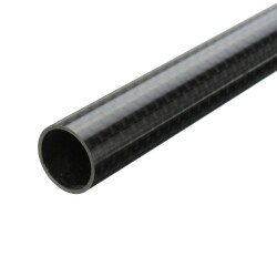 Carbon Fiber Pipe 3K 18x16x500mm 