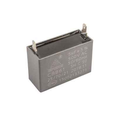 Condensatore Cbb61 2.5uf 450v AC 2 Fili - Per Ventilatori A Soffitto E Motori Elettrici Condensatore 450V AC