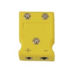 CK-45SR-Female - NiCr-Ni Thermocouple Socket Yellow 