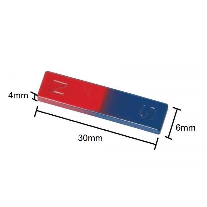  Çubuk Mıknatıs 30x6x4mm