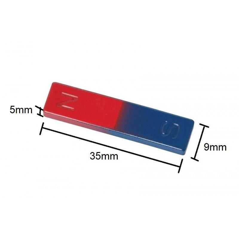  Çubuk Mıknatıs 35x9x5mm