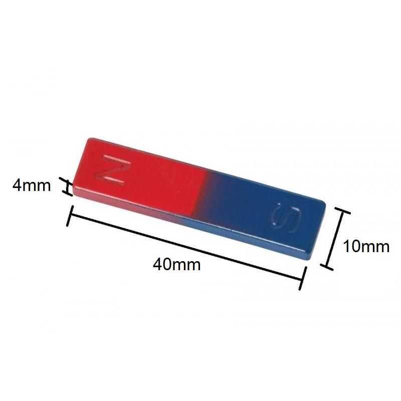 Çubuk Mıknatıs 40x10x4mm