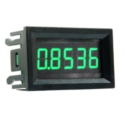 DC 0-3.0000A High Precision Digital Ammeter - Green - 1