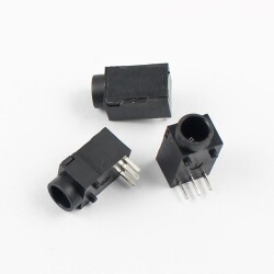 DC-003A 1mm Female Jack Chassis 3 Pin - 4