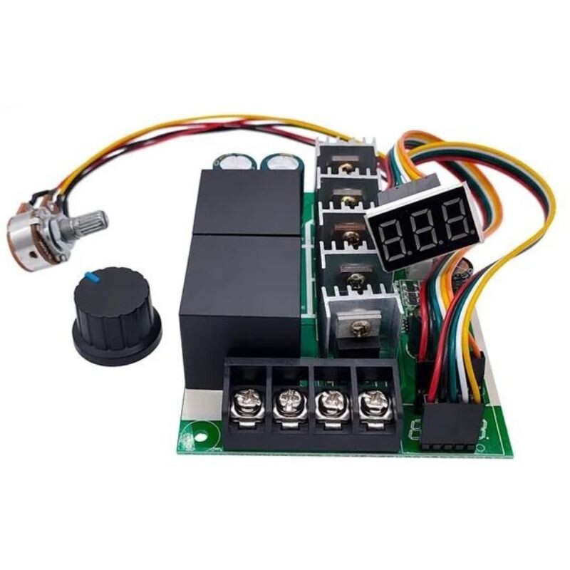 DC 10V-55V 60A 3000W  Ekranlı PWM Motor Sürücü