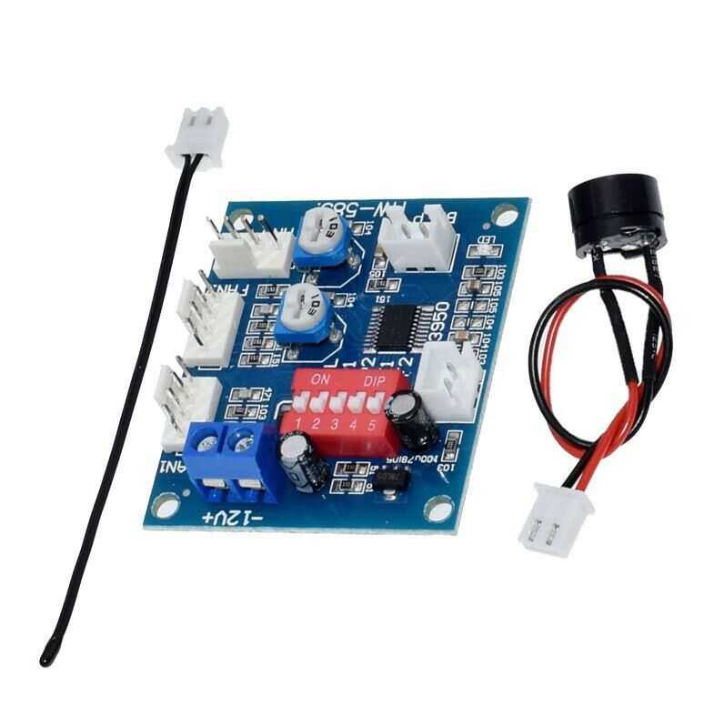  Dc 12v 5a Fan Kontrol Devresi - Bilgisayar Kasası İçin Sıcaklık Kontrollü