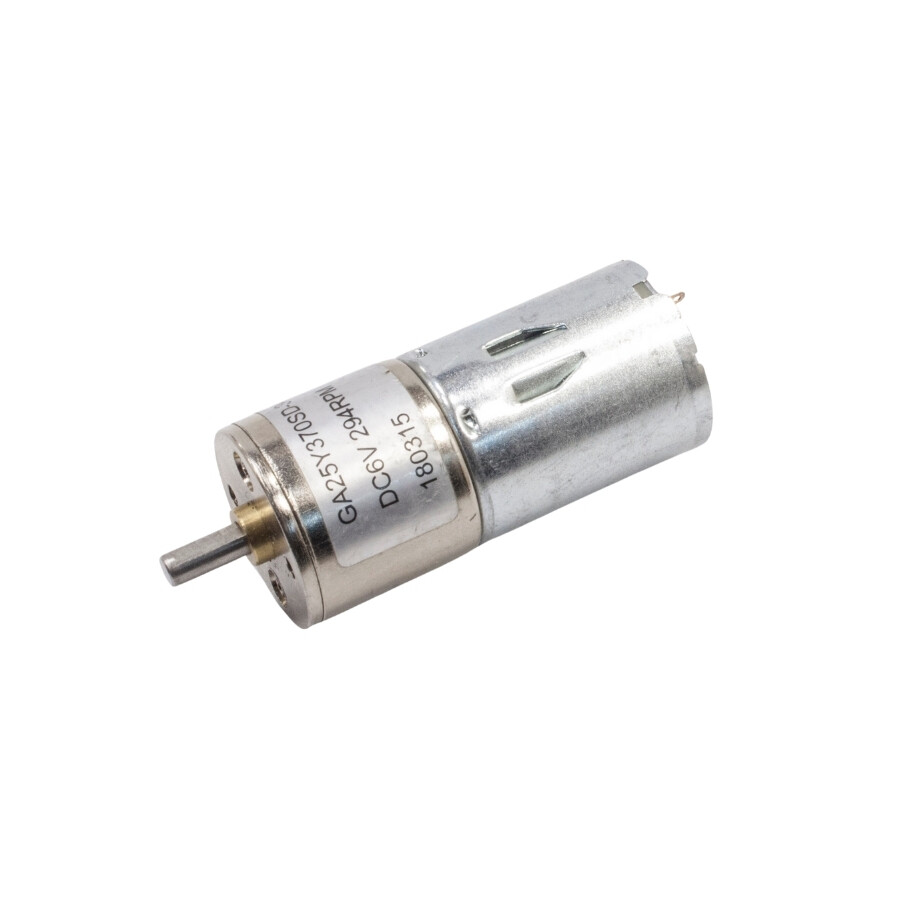  Dc 6v 294rpm 25mm Redüktörlü Dc Motor