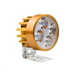 DC 9-85V White Bicycle LED with Cooler - Yellow Frame - 1
