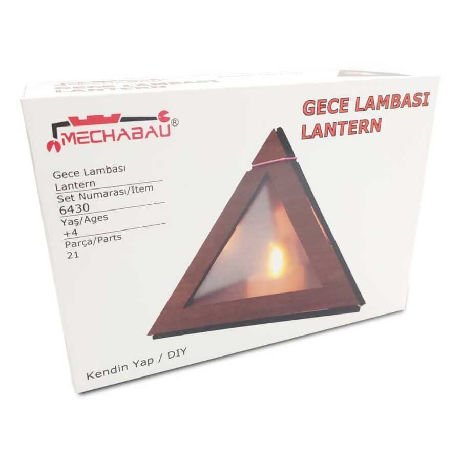  Demonte Ahşap Gece Lambası - Kendin Yap Dıy