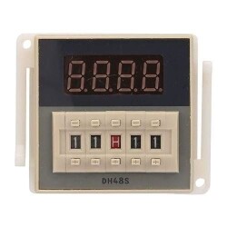 DH48S-1Z 24V Time Adjusted Relay Module - With Reset and Stop Features 