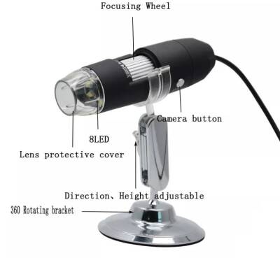 Dijital USB Mikroskop 1000X Zoom - 2