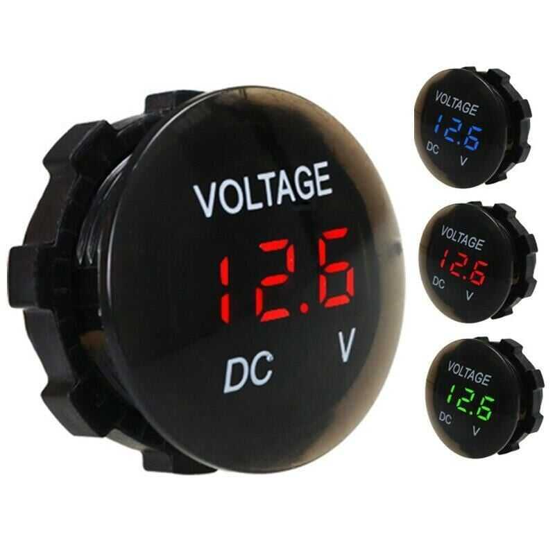  Dijital Voltaj Göstergesi 6-30v Kırmızı / A06