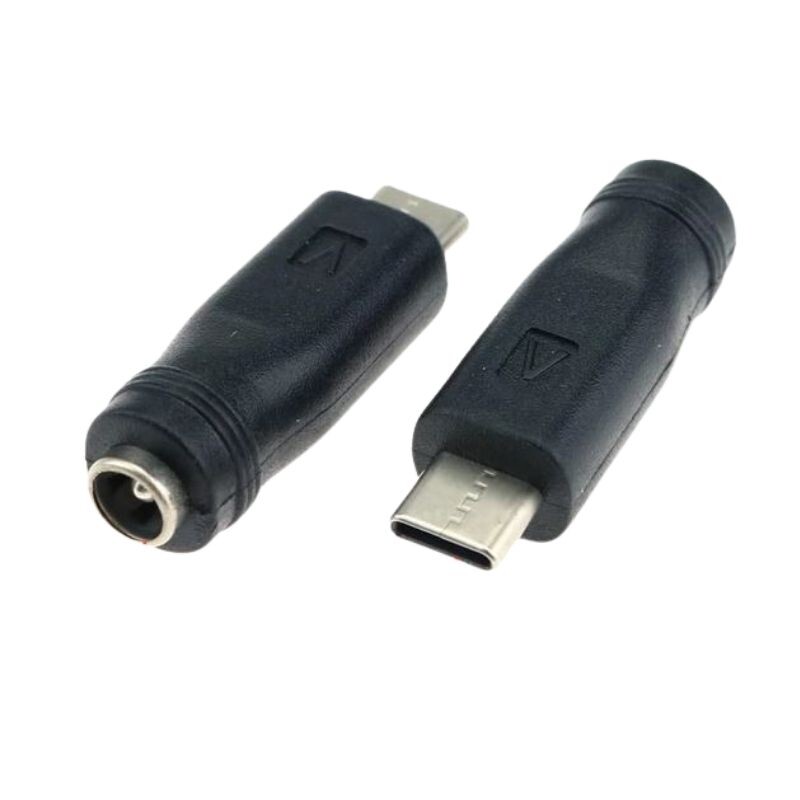  Dişi 5.5mm X 2.5mm - Erkek Micro Usb Şarj Dönüştürücü