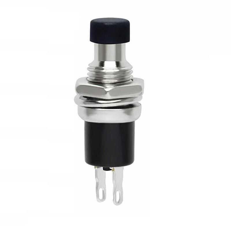  Ds-110 7mm Push Buton - Siyah