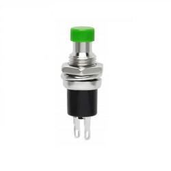 DS-110 7mm Push Button - Green 