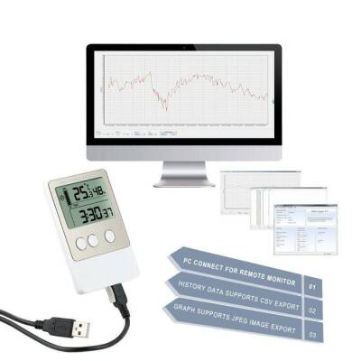 DS102 USB Temperature and Humidity Data Logger - 4