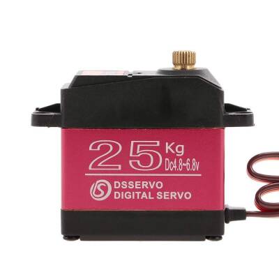 For DS3225MG Aggiornamento Servo RC 25KG Servo Digitale Full Metal - Foto 8