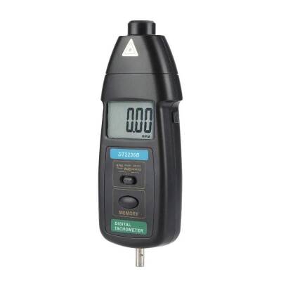 DT2236B - Laser and Contact Type Handheld Tachometer - 1