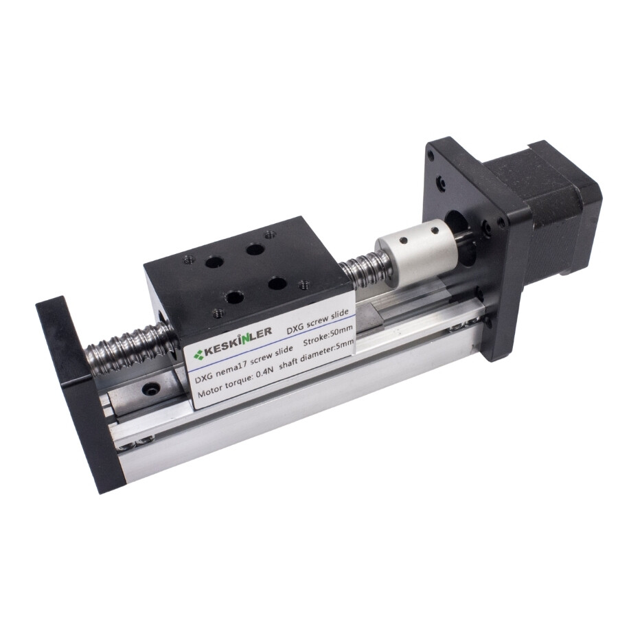  Dxg Nema17 50mm Lineer Hareket Modülü