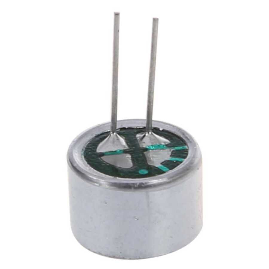 Elektret Kapasitif Mikrofon Kapsülü 9.5mm