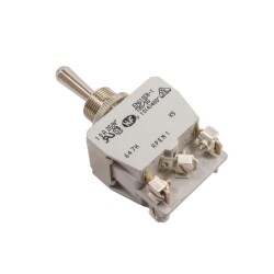 EN61058-1 ON-OFF-ON Spring Loaded 6-Pin Toggle Switch - 2