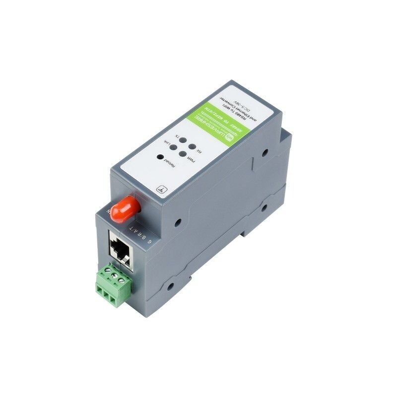  Endüstriyel Rs485 - Wıfı/ethernet Modülü - Ray Montajlı Seri Sunucu