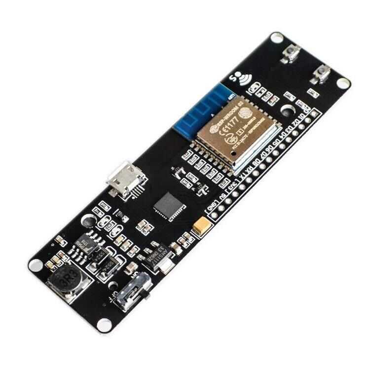  Esp Wroom 02 Wifi Geliştirme Kartı 18650 Pil Yuvalı