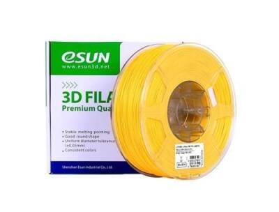 Esun eMate PCL 1.75mm Yellow Filament - 1