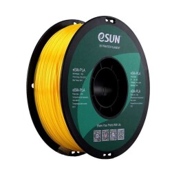 Esun eSilk 1.75mm Bright Surface Yellow Filament - Yellow 