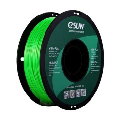 Esun eSilk 1.75mm Parlak Yüzeyli Yeşil Filament - Green 