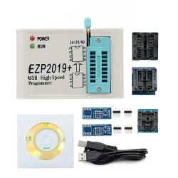 EZP2019+ EEPROM Bios USB SPI Programlayıcı +3 Çevirici Adaptör ve Test Klipsi - 2