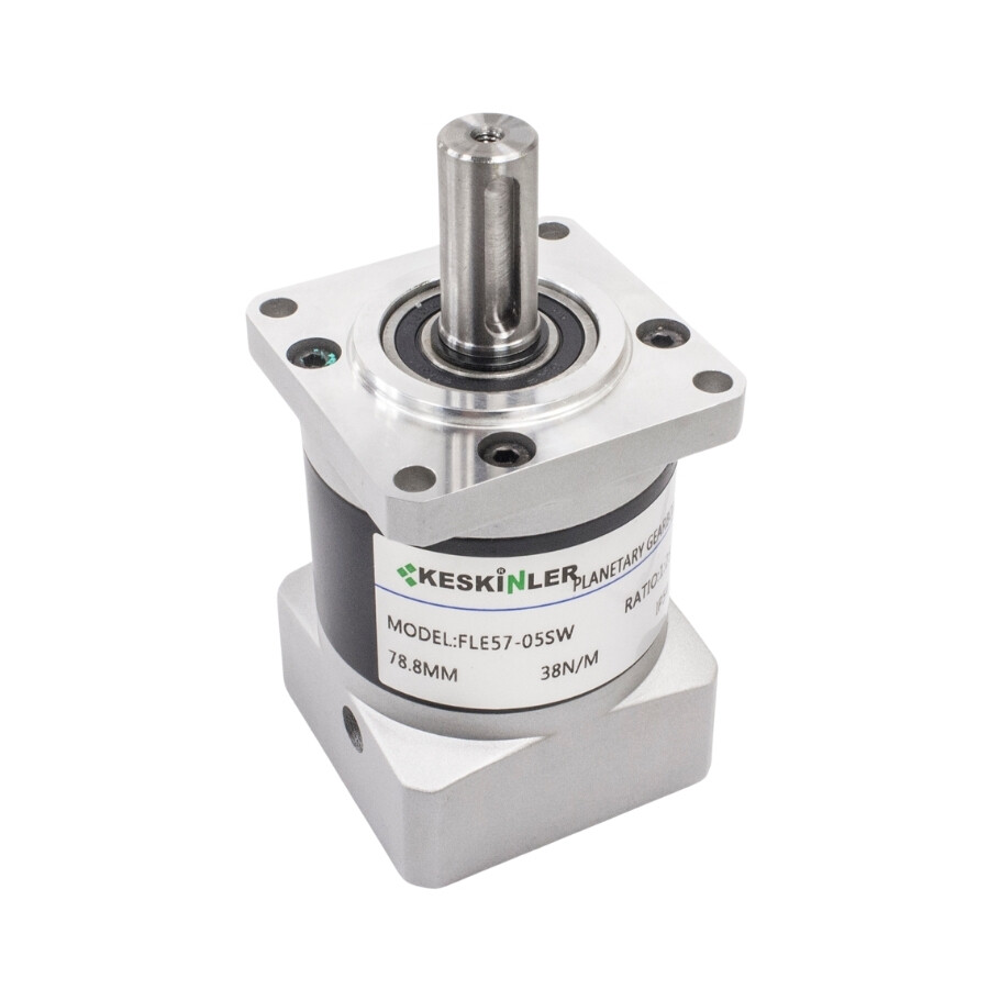  Fle57-05sw 1:25 38n/m Nema23 Step Motor Redüktörü