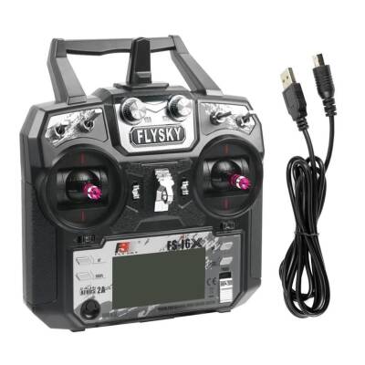 Flysky FS-İ6X 2.4GHz 10 Kanal Kumanda ve FS-İA10B Alıcı - 2