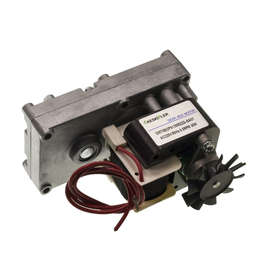  Gm-70 Ac 220v 50hz 5rpm 30w Redüktörlü Motor